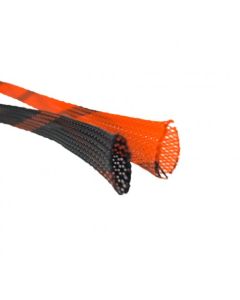 Оплетка DL AUDIO WOOVEN PIPE 8 GA (ЧЕРНАЯ "ЗМЕИНАЯ КОЖА")