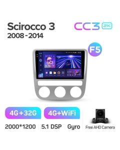 Штатная автомагнитола на Android TEYES CC3 2K для Volkswagen Scirocco 3 Mk3 2008-2014 (Версия F5) 3/32gb