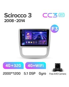 Штатная автомагнитола на Android TEYES CC3 2K для Volkswagen Scirocco 3 Mk3 2008-2014 (Версия F3) 3/32gb