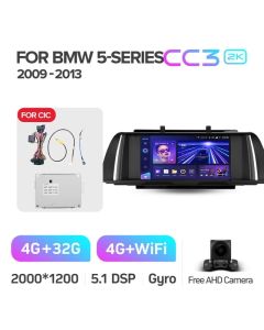 Штатная автомагнитола на Android TEYES CC3 2K для BMW 5 Series F10 F11 2009-2013 (Версия CIC) 3/32gb