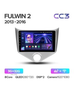 Штатная автомагнитола на Android TEYES CC3 для Chery Fulwin 2 Very A13 2013-2016 3/32gb