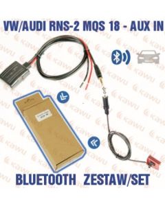 Bluetooth адаптер KAWU 25013. VW/AUDI RNS-2 (MQS 18) - AUX IN