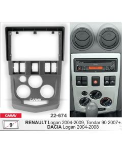 Переходная рамка CARAV 22-674 для Renault