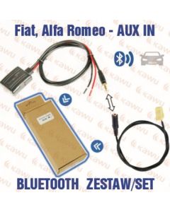 Bluetooth адаптер KAWU 25002. Fiat, Alfa Romeo - AUX IN