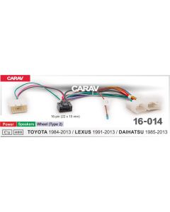 ISO переходник для Android CARAV 16-014 для Daihatsu