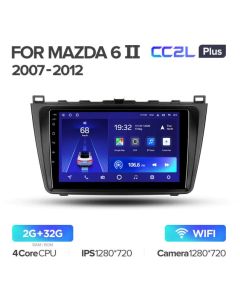 Штатная автомагнитола на Android TEYES CC2L Plus для Mazda 6 II GH 2007-2012 2/32gb