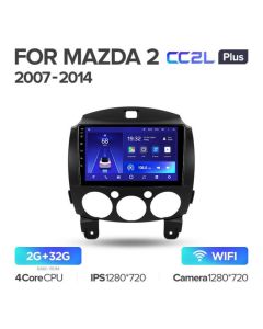 Штатная автомагнитола на Android TEYES CC2L Plus для Mazda 2 DE 2007-2014 2/32gb