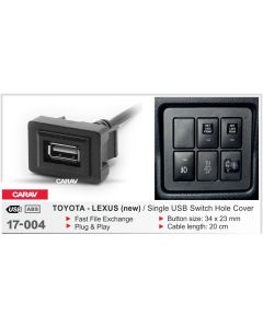 Штатный разъём CARAV 17-004 для Toyota, Lexus