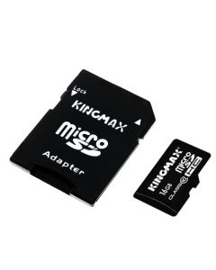 Карта памяти KINGMAX MICROSDHC (CLASS 10) 16GB + АДАПТЕР