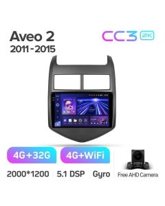 Штатная автомагнитола на Android TEYES CC3 2K для Chevrolet Aveo 2 2011-2015 3/32gb