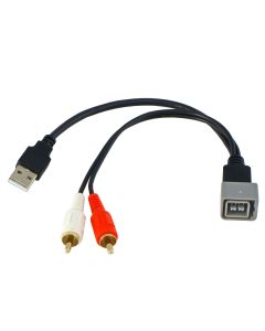 Штатный разъём INCAR CON USB-LADA для RENAULT, LADA, NISSAN