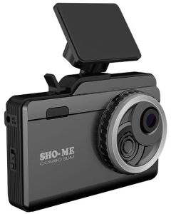 Видеорегистратор автомобильный с радар-детектором SHO-ME Combo Slim