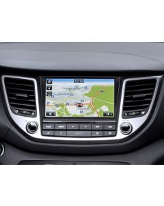Мультимедийный интерфейс GAZER VI700A-BLULNK для Hyundai с установленной системой Hyundai Bluelink