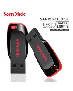 USB флешка SANDISK CRUZER BLADE BLACK 64GB