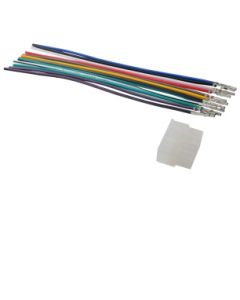 Основной разъём для магнитолы INCAR CON-12pin SWAT, Mystery, Erisson, Intro (наборный)