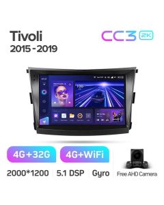 Штатная автомагнитола на Android TEYES CC3 2K для SsangYong Tivoli 2015-2019 3/32gb