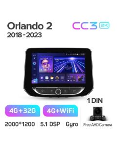Штатная автомагнитола на Android TEYES CC3 2K для Chevrolet Orlando 2 2018-2023 3/32gb