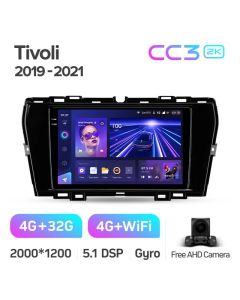 Штатная автомагнитола на Android TEYES CC3 2K для SsangYong Tivoli 2019-2021 3/32gb