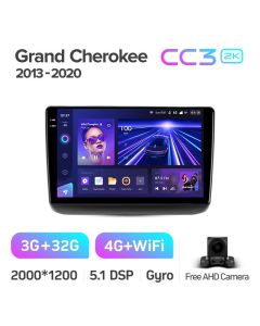 Штатная автомагнитола на Android TEYES CC3 2K для Jeep Grand Cherokee WK2 2013-2020 3/32gb