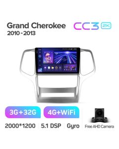 Штатная автомагнитола на Android TEYES CC3 2K для Jeep Grand Cherokee WK2 2010-2013 3/32gb