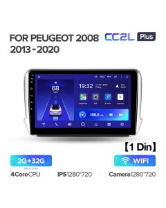 Штатная автомагнитола на Android TEYES CC2L Plus для Peugeot 2008 1 2013-2020 2/32gb