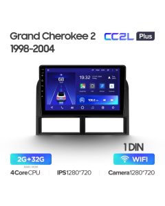 Штатная автомагнитола на Android TEYES CC2L Plus для Jeep Grand Cherokee II WJ 1998-2004 2/32gb