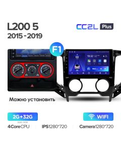 Штатная автомагнитола на Android TEYES CC2L Plus для Mitsubishi L200 5 2015-2019 (Версия F1) 2/32gb