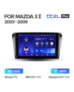 Штатная автомагнитола на Android TEYES CC2L Plus для Mazda 3 BK 2003-2009 2/32gb