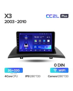 Штатная автомагнитола на Android TEYES CC2L Plus для BMW X3 E83 2003-2010 2/32gb