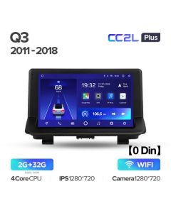 Штатная автомагнитола на Android TEYES CC2L Plus для Audi Q3 1 8U 2011-2018 2/32gb