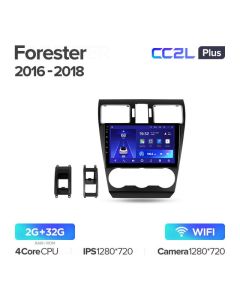Штатная автомагнитола на Android TEYES CC2L Plus для Subaru Forester 4 SJ 2016-2018 2/32gb