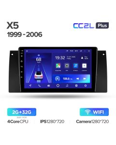 Штатная автомагнитола на Android TEYES CC2L Plus для BMW X5 E39 E53 1999-2006 2/32gb