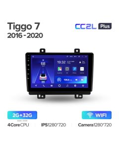 Штатная автомагнитола на Android TEYES CC2L Plus для Chery Tiggo 7 1 2016-2020 2/32gb