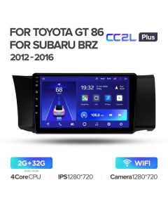 Штатная автомагнитола на Android TEYES CC2L Plus для Subaru BRZ 2012-2016 2/32gb