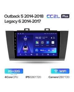 Штатная автомагнитола на Android TEYES CC2L Plus для Subaru Outback 5 2014-2018, Legacy 6 2014-2017 2/32gb