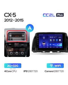 Штатная автомагнитола на Android TEYES CC2L Plus для Mazda CX-5 2012-2015 (Версия A) 2/32gb