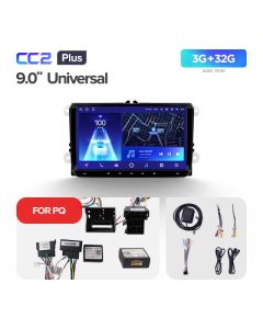 Штатная автомагнитола на Android TEYES CC2L Plus для Универсальная (Версия PQ) 2/32gb