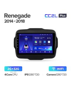 Штатная автомагнитола на Android TEYES CC2L Plus для Jeep Renegade 2014-2018 2/32gb