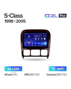 Штатная автомагнитола на Android TEYES CC2L Plus для Mercedes-Benz S-Class W220 1998-2005 2/32gb