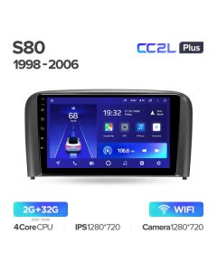 Штатная автомагнитола на Android TEYES CC2L Plus для Volvo S80 1 1998-2006 2/32gb