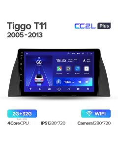 Штатная автомагнитола на Android TEYES CC2L Plus для Chery Tiggo T11 1 2005-2013 2/32gb