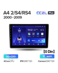 Штатная автомагнитола на Android TEYES CC2L Plus для Audi A4 2 3 B6 B7 2000-2009, S4 2002-2008, RS4 2005-2009 2/32gb