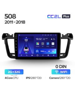 Штатная автомагнитола на Android TEYES CC2L Plus для Peugeot 508 2011-2018 2/32gb