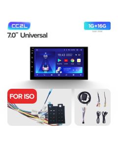 Автомагнитола на Android TEYES CC2L универсальная 7" 1/16