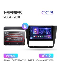 Штатная автомагнитола на Android TEYES CC3 для BMW 1-Series E88, E82, E81, E87 2004-2011 (Версия B) 3/32gb