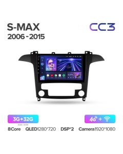 Штатная автомагнитола на Android TEYES CC3 для Ford S-MAX 2006-2015 3/32gb