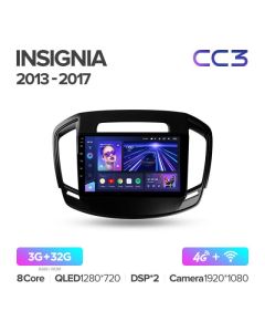 Штатная автомагнитола на Android TEYES CC3 для Opel Insignia 2013-2017 3/32gb