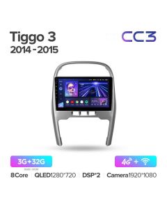 Штатная автомагнитола на Android TEYES CC3 для Chery Tiggo 3 2014-2015 3/32gb