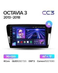 Штатная автомагнитола на Android TEYES CC3 для Skoda Octavia 3 A7 2013-2018 (Версия А) 3/32gb
