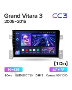 Штатная автомагнитола на Android TEYES CC3 для Suzuki Grand Vitara 3 2005-2015 3/32gb